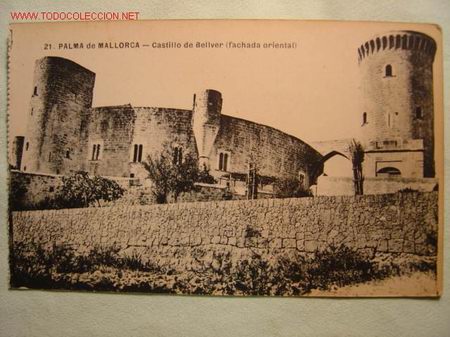 Postales: PALMA MALLORCA CASTILLO DE BELLVER - Foto 1