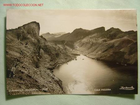 Postales: PALMA MALLORCA FORMENTOR CALA FIGUERA - Foto 1