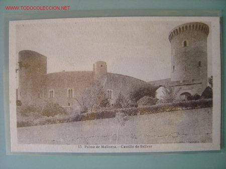 Postales: PALMA MALLORCA CASTILLO DE BELLVER - Foto 1