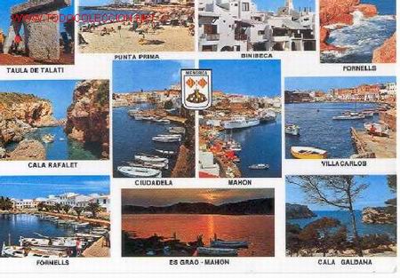 Postales: MENORCA - Diferentes aspectos - Foto 1