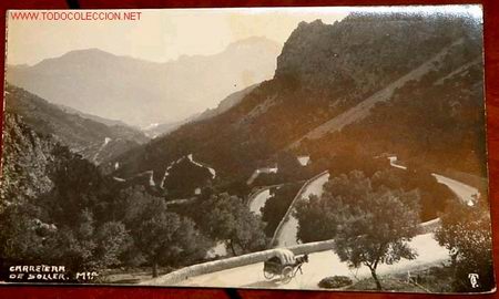 Postales: ANTIGUA POSTAL DE LA CARRETERA DE SOLLER - 1928 - Foto 1