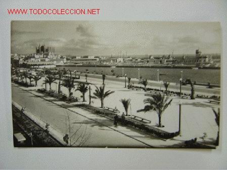 Postales: PALMA DE MALLORCA Paseo Maritimo - Foto 1