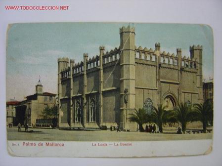Postales: PALMA DE MALLORCA La Lonja - Foto 1