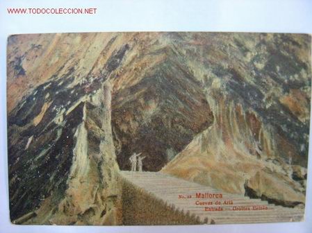 Postales: MALLORCA CUEVAS DE ARTA. ENTRADA - Foto 1