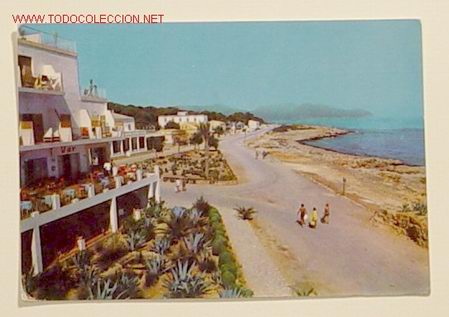 Postales: CALA MILLOR MALLORCA  CIRCULADA - Foto 1