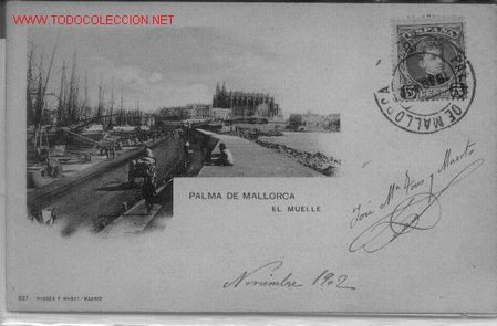 Postales: 7-a161. Palma de Mallorca. El Muelle - Foto 1