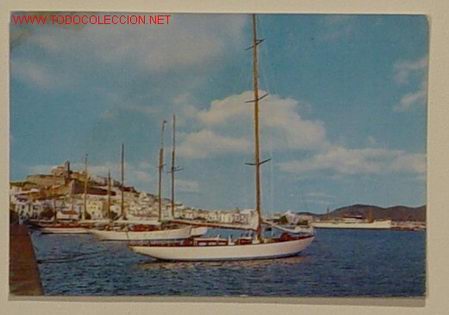 Postales: IBIZA-BALEARES.PUERTO.No circulada.