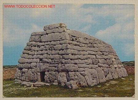 Postales: 182-CIUDADELA-MENORCA-SA NAVETA DES TUDONS.No circulada.
