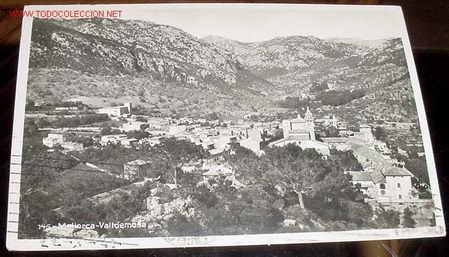 Postales: ANTIGUA POSTAL DE VALLDEMOSSA (MALLORCA) - CIRCULADA - Foto 1