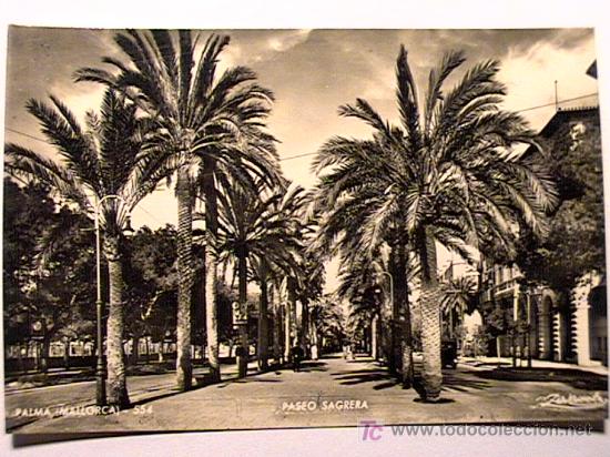 Postales: POSTAL ANIMADA DE PALMA DE MALLORCA DE LOS 50 - Foto 1