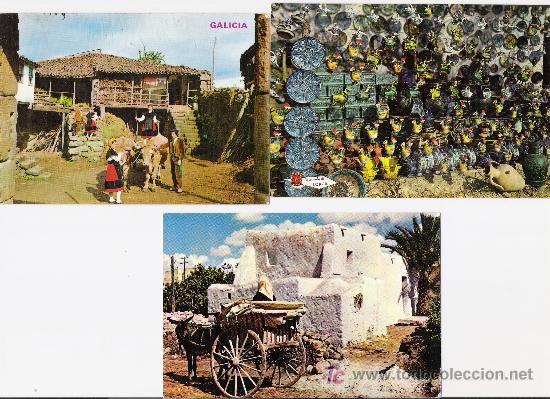 Postales: ESPA&Ntilde;A TIPICA     TRES POSTALES - Foto 1