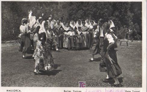 Postales: MALLORCA, BAILES TIPICOS - Foto 1