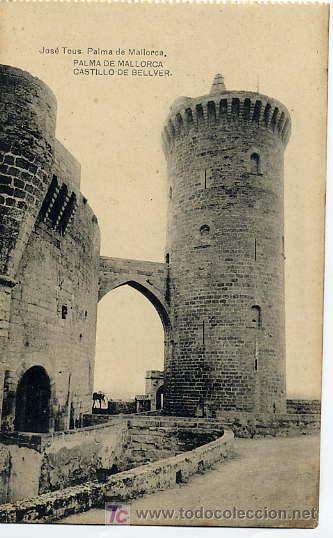 Postales: PALMA DE MALLORCA  CASTILLO DE BELLVER - Foto 1