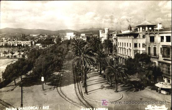 Postales: MALLORCA : Paseo Sagrera - Foto 1