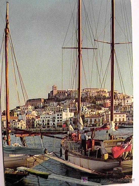 Postales: POSTAL DE IBIZA CIRCULADA EN 1964 - Foto 1