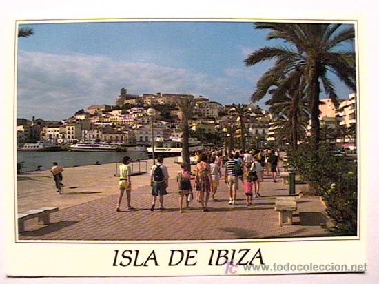Postales: POSTAL DE IBIZA CIRCULADA EN 1996 - Foto 1