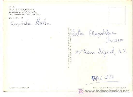 Postales: POSTAL DE IBIZA - Foto 2