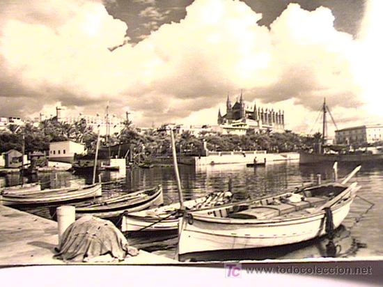 Postales: POSTAL DE PALMA DE MALLORCA DE LOS 50 - Foto 1