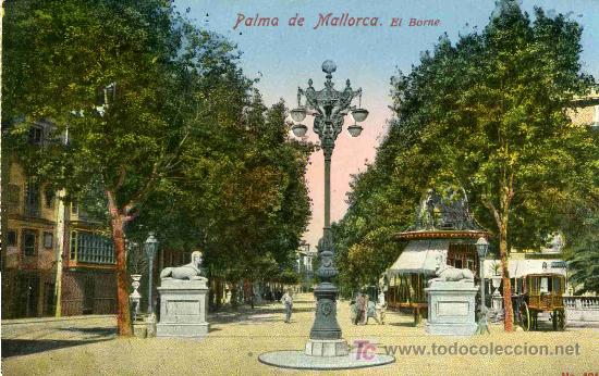 Postales: POSTAL DE PALMA DE MALLORCA, EL BORNE,CIRCULADA - Foto 1