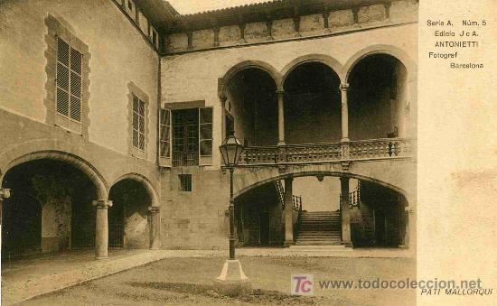 Postales: POSTAL DE MALLORCA, PATIO MALLORQUIN - Foto 1