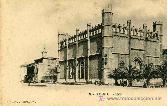 Postales: POSTAL DE PALMA DE MALLORCA, LONJA - Foto 1