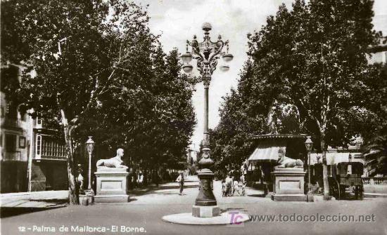 Postales: POSTAL DE PALMA DE MALLORCA, EL BORNE       CIRCULADA - Foto 1