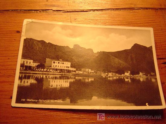 Postales: Postal de Mallorca  Pollensa -El Muelle - Foto 1