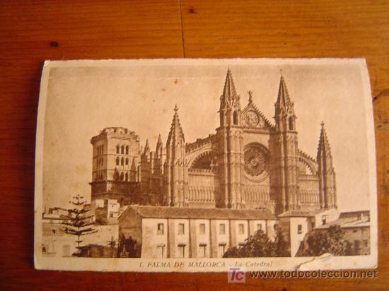Postales: Postal de Palma de Mallorca-1- La Catedral - Foto 1