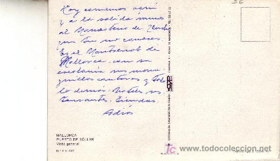 Postales: reverso postal - Foto 2