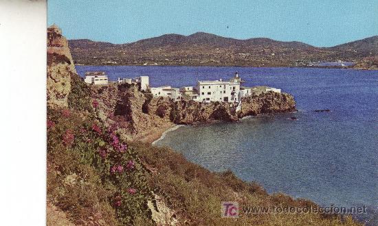 Postales: IBIZA.Ciudad,La Pe&ntilde;a. Postal circulada. - Foto 1
