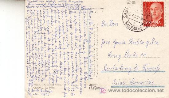 Postales: reverso postal - Foto 2