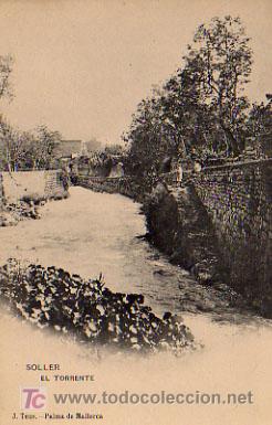 Postales: MALLORCA. SOLLER. EL TORRENTE. (ED. JOS&Eacute; TOUS) - Foto 1