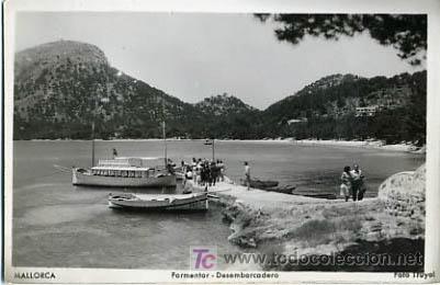 Postales: MALLORCA,  FORMENTOR,  DESEMBARCADERO,                  P14362 - Foto 1
