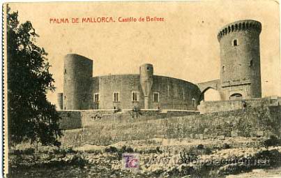 Postales: PALMA DE MALLORCA,  CASTILLO DE BELLVER,               P14372 - Foto 1