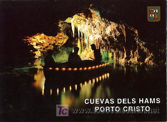 Cartes Postales: TARJETA POSTAL. BALEARES. MALLORCA. CARPETA N&ordm; 18 CON 10 POSTALES. CUEVAS DELS HAMS. PORTO CRISTO