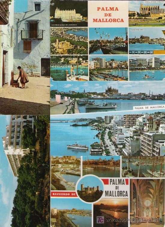 Postales: BONITO LOTE DE 5 POSTALES DE MALLORCA - Foto 1