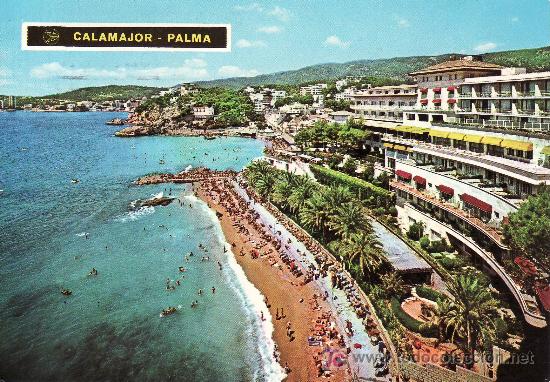 Postales: MALLORCA. CALAMAJOR.CIRCULADA 1971 - Foto 1
