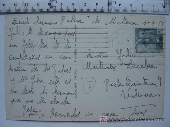 Postales: POSTAL DE PALMA MALLORCA - Foto 2