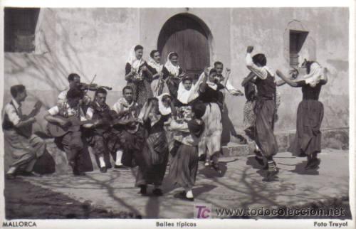 Postales: TARJETA POSTAL DE MALLORCA. BAILES TIPICOS. - Foto 1
