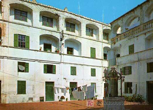 Postales: MENORCA, ALAYOR, CLAUSTRO DE SAN DIEGO - Foto 1