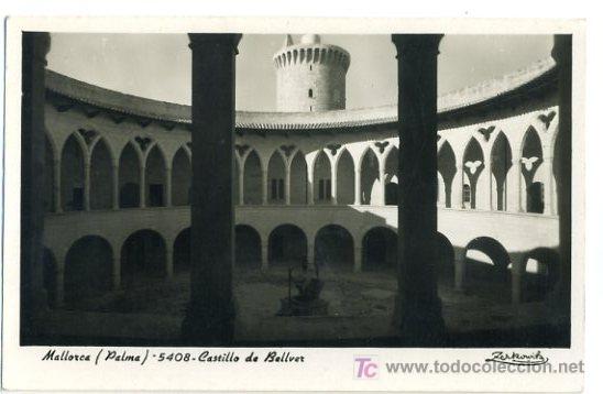 Postales: TARJETA POSTAL DE MALLORCA, CASTILLO DE BELLVER - Foto 1