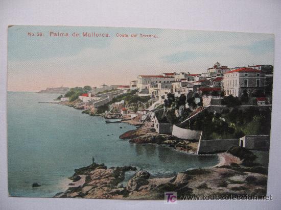 Postales: PALMA DE MALLORCA - COSTA DEL TERRENO - Foto 1