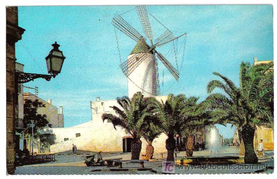 Postales: POSTAL MOLINO. CIUDADELA. MENORCA - Foto 1