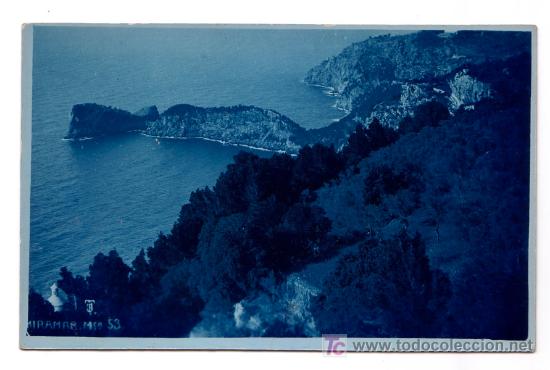 Postales: Mallorca- MIRAMAR Mca-53- Serie Truyol-Fotografica virado azul- .- V i B