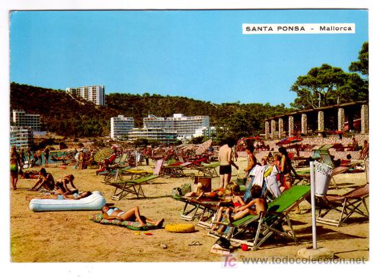 Postales: Mallorca- SANTA PONSA-1307-Edic.Agata-1972 -V i B