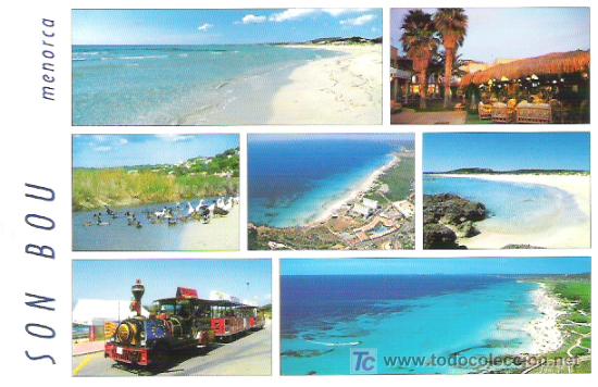 Postales: MENORCA - SON BOU***** CIRCULADA - Foto 1