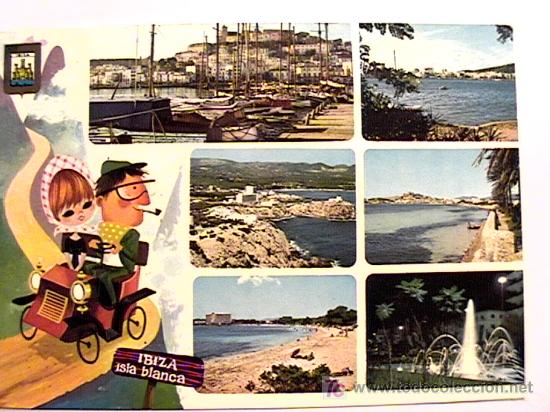 Postales: POSTAL DE IBIZA DE LOS A&Ntilde;OS 70