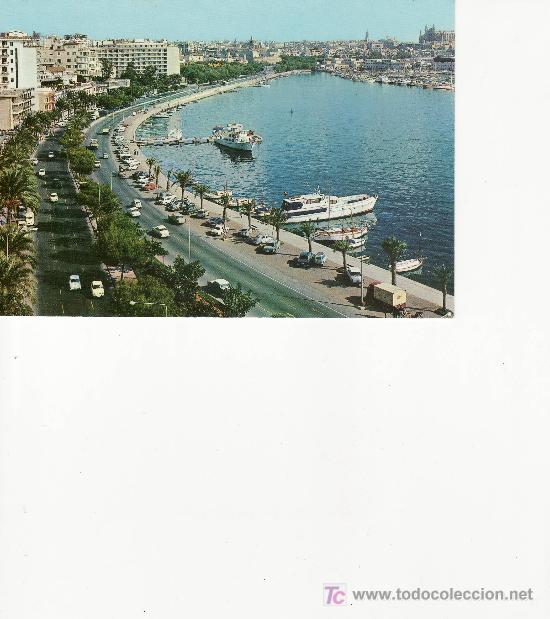 Postales: MALLORCA. N&ordm; 1236 NO CIRCULADA. PASEO MARITIMO. - Foto 1
