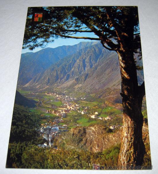 Postales: ANTIGUA POSTAL DE VALLS D'ANDORRA IBIZA - NO CIRCULADA -