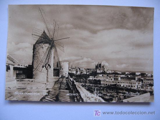 Postales: MALLORCA - MOLINO JACK EL NEGRO - Foto 1